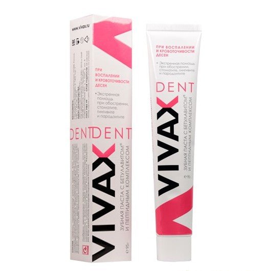Vivax Dent (anti-inflammatory toothpaste) - Bioregulator Hub
